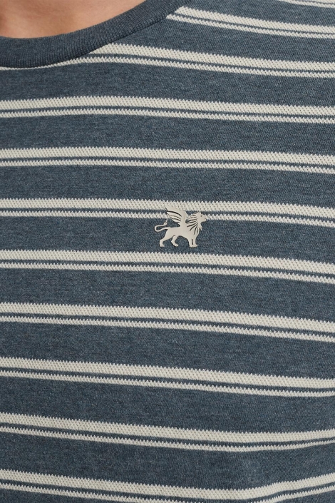 Vanguard short sleeve r-neck melange jersey